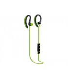 Casti Sport Bluetooth Trevi HMP 1215 BT Verde, Microfon, In-Ear, Control Volum, Autonomie 2h