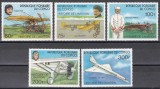 Congo 1977 - Istoria aviației de la Traian Vuia, p&acirc;nă la TU 144, MNH