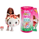 Papusa Barbie Cutie Reveal, Chelsea in costum de pisicuta, Mattel
