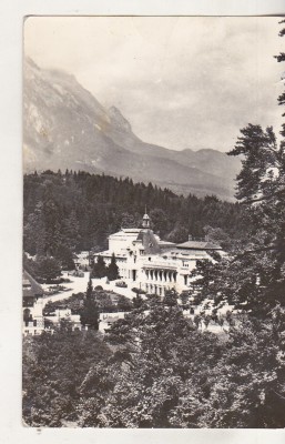 bnk cp Sinaia - Vedere din parc - circulata foto