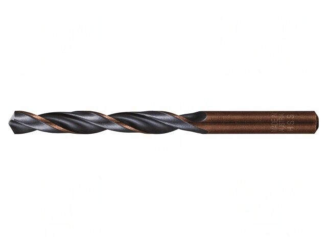 Burghiu Metal &Oslash; 7.54mm 117mm HSS