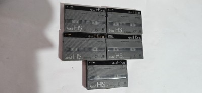 CASETA VIDEO TDK METAL HS 8MM LOT 5 BUCATI , FOLOSITE . foto