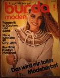 Burda revista moda vintage cu tipare anii 80