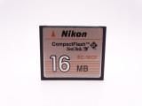 Card memorie Compact Flash CF 16 MB Nikon SanDisk