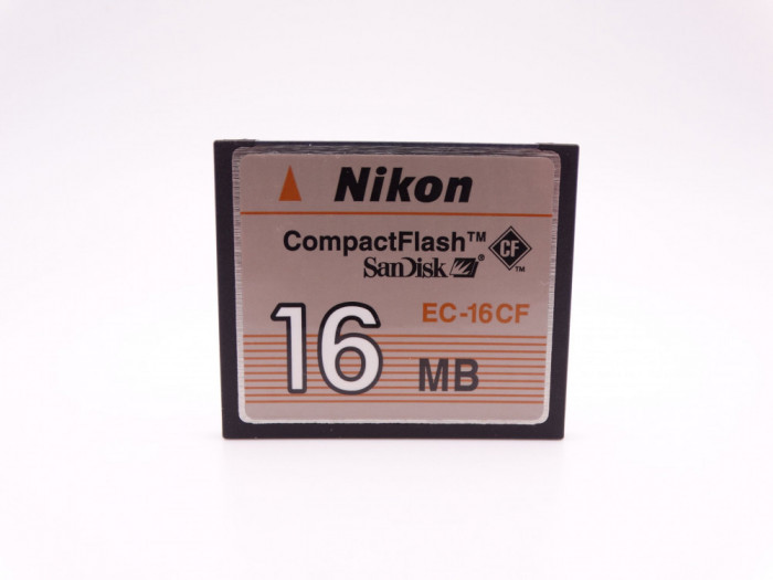 Card memorie Compact Flash CF 16 MB Nikon SanDisk