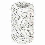 Franghie impletita pentru barca, alb, 2 mm x 50 m, poliester