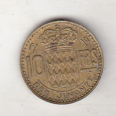 bnk mnd Monaco 10 franci 1950