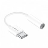 Adaptor Huawei USB tip C la mufă pentru căști de 3,5 mm CM20 alb 55030086