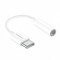 Adaptor Huawei USB tip C la mufă pentru căști de 3,5 mm CM20 alb 55030086