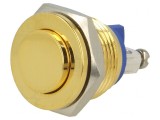 Comutator Anti-Vandalism 2A 36VDC IP65 16mm