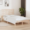 VidaXL Cadru de pat, 120x200 cm, lemn masiv de pin
