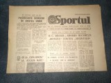 ZIARUL SPORTUL 21 IANUARIE 1984