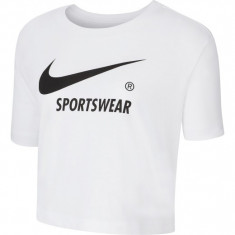 Tricou Nike W NSW TEE SWOOSH SW LOGO CROP foto