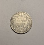 India 1 One Rupee 1900 Regina Victoria, Asia