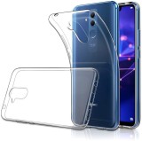 Cumpara ieftin Husa Transparenta Silicon GloMax Huawei Mate 20 Lite, Anti-soc, Anti-zgarieturi