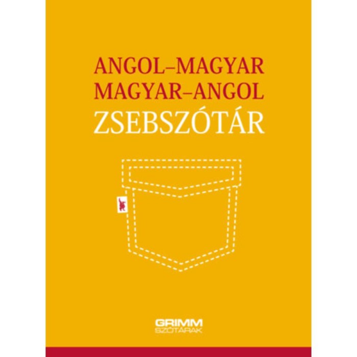Angol-magyar, Magyar-angol zsebsz&oacute;t&aacute;r