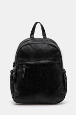 Answear Lab rucsac femei, culoarea negru, mic, neted