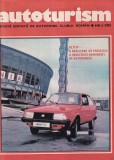 Revista Autoturism nr. 11/1982 editata de Automobil Clubul Roman, 15 pagini, format 24x30 cm, limba romana, stare buna