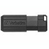 Memorie USB VERBATIM 32GB USB 2.0 PINSTRIPE BLACK 49064, 32 GB