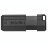 Cumpara ieftin Memorie USB VERBATIM 32GB USB 2.0 PINSTRIPE BLACK 49064, 32 GB