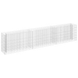 Cumpara ieftin Strat inaltat gabion, 270 x 30 x 60 cm, otel galvanizat