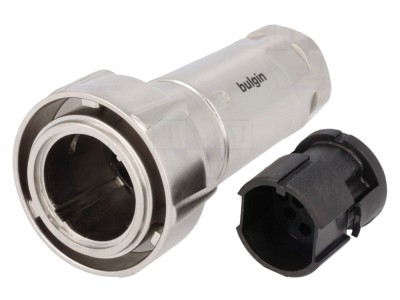 Conector circular tată 10 pini, IP68 foto