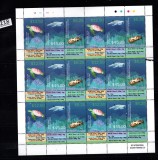 SAMOA 2015-PESTI-VIATA MARINA-TESTOASE-BLOC DE 6 SERII MNH
