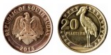 Sudan Sud 2015 - 20 piastres UNC