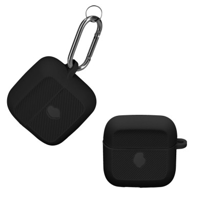 Husa Casti Kwmobile pentru Skullcandy Mod, Negru, Silicon, KWM0000256S001C foto