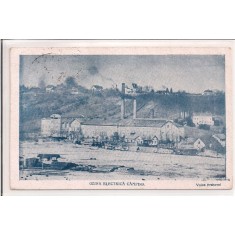 Carte postala circulata in anul 1927 Campina