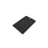 Husa MacBook 15 inch Fetru Neagra Protectie Laptop
