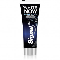 Signal White Now Men Super Pure pasta de dinti special pentru barbati cu efect de albire 75 ml