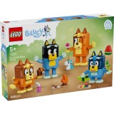 LEGO&reg; Bluey - Familia lui Blue din caramizi (11217)