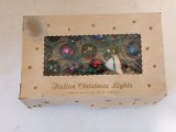 Instalatie lumini de brad de Craciun, Vintage, Italian Christmas Lights, Made in Italy, in forma de zurgalai