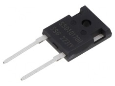 Diodă Schottky SiC 1,7kV 10A TO247AC