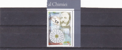 ANUL INTERNATIONAL AL CHIMIEI,SERIE COMPLETA,2011,Lp.1918,MNH ** ROMANIA. foto