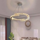 Lustra LED suspendata cu telecomanda si cristal MIA Yonca, 39W