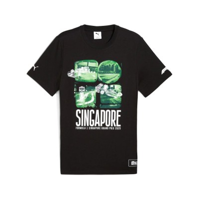 Formula 1 tricou de bărbați Singapore GP black 2025 - XL foto