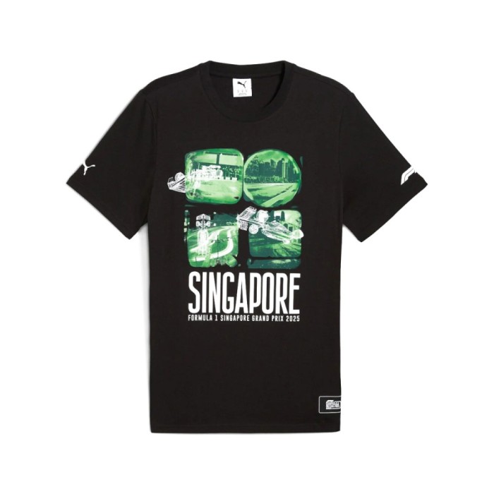 Formula 1 tricou de bărbați Singapore GP black 2025 - XL