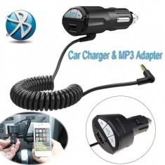Modulator Auto FM || Car Kit Bluetooth Stereo cu MP3 Player foto