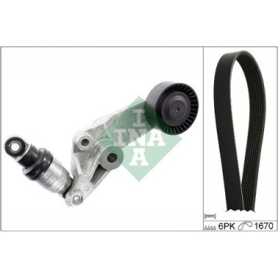 Set curea transmisie Toyota Corolla E12) 01.01-04.08, Corolla Estate ( E12) 03.01-12.08, Corolla Sedan ( E12) 08.00-12.08, Corolla Verso ( E12) 07.01 foto