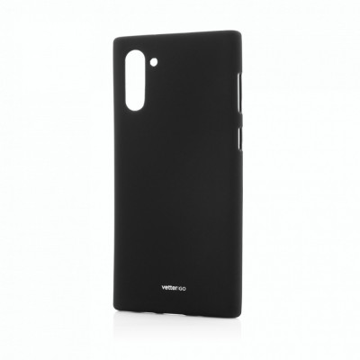 Husa Vetter GO pentru Samsung Galaxy Note 10, Soft Touch, Negru foto