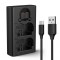 Incarcator Dublu Baterii K&amp;F Concept NP-W235 Battery Charger