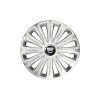 Set 4 capace roti Cu Inel Cromat Trend R16 Compatibil Cu Dacia, Autohelix MSA