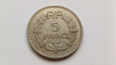 Franta-5 Francs 1935-Ni