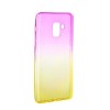 Husa SAMSUNG Galaxy A8 Plus 2018 - Ombre (Roz/Auriu)