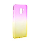 Husa SAMSUNG Galaxy A5 2018 \ A8 2018 - Ombre (Roz/Auriu)