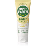 Happy Earth 100% Natural Nourishing Cream for Baby &amp; Kids crema nutritiva pentru copii 75 ml