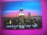 HOPCT 7661 EMPIRE STATE BUILDING -NEW YORK -SUA-AMERICA DE NORD -CIRCULATA, Printata
