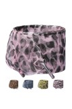Șireturi din șifon satinat pentru femei, 1 pereche, leopard, tul, 4 cm lățime &ndash; roz 120 cm, Oem
